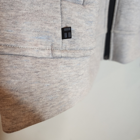 Tommy John The Go Anywear Collection Zip up jacket. Heathered grey and blue. L. - Picture 16 of 16